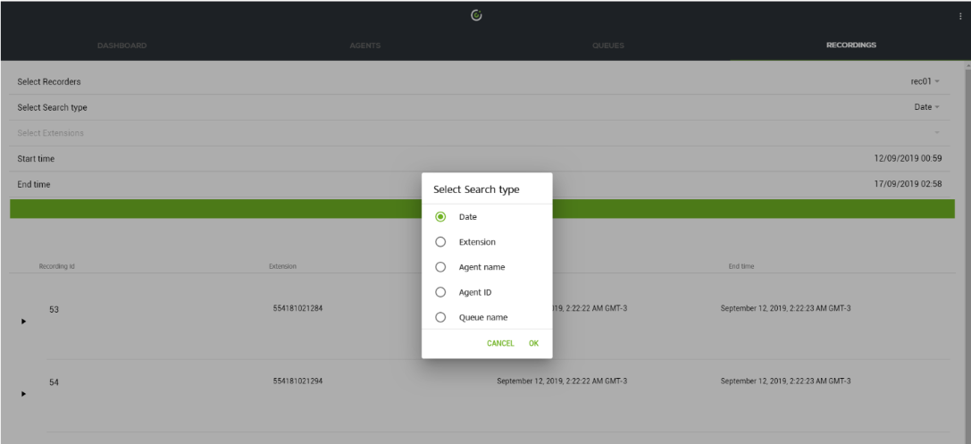 Contact Media Service (CMS) Recorder