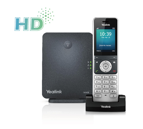 Беспроводной DECT IP-телефон Yealink W60P
